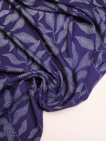 Viskose Twill mit LENZING™ ECOVERO™ Fasern - Lulu - blue - Mind the Maker
