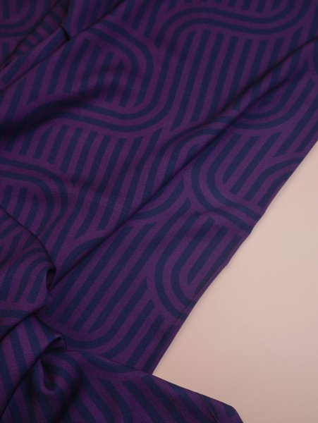 Viskose Twill mit LENZING™ ECOVERO™ Fasern - Ziggy - cerise - Mind the Maker