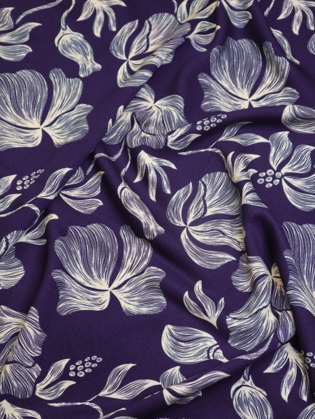 Viskose Twill mit LENZING™ ECOVERO™ Fasern - Loa - blue - Mind the Maker