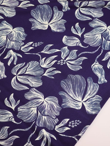 Viskose Twill mit LENZING™ ECOVERO™ Fasern - Loa - blue - Mind the Maker