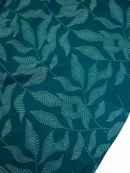Viskose Twill mit LENZING™ ECOVERO™ Fasern - Lulu - teal - Mind the Maker