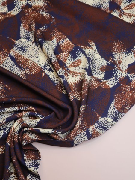 Viskose Twill mit LENZING™ ECOVERO™ Fasern - Bree - rust - Mind the Maker