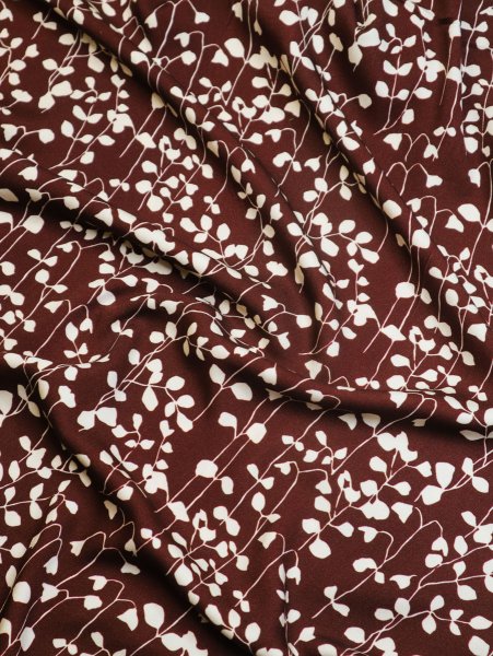 Viskose Twill mit LENZING™ ECOVERO™ Fasern - Goya - rust - Mind the Maker