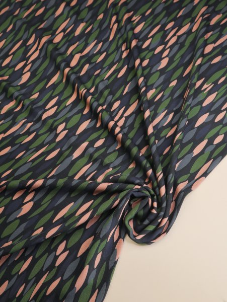 Viskose Twill mit LENZING™ ECOVERO™ Fasern - Stan - night - Mind the Maker