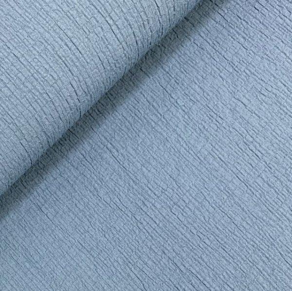 RESTSTÜCK 1,0m !!! - Viskose Krepp - Abby - blue
