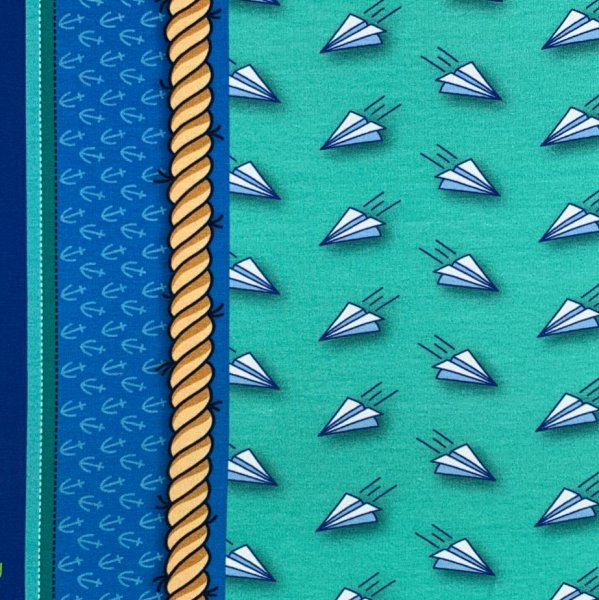 Bio Jersey - Little - Col. 02 - Ahoy - Hamburger Liebe - Albstoffe