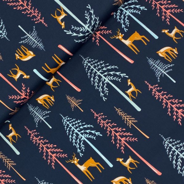 Baumwolle - Among the Pines Forester - Little Forester - Art Gallery Fabrics