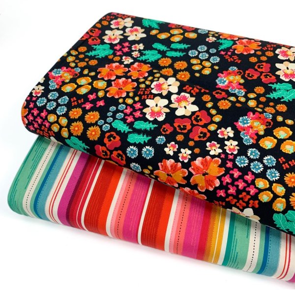 RESTSTÜCK 0,60m !!! - Baumwolle - Vibrant Frazada - Andina - Art Gallery Fabrics