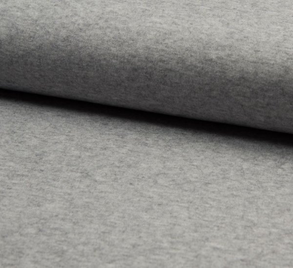 RESTSTÜCK 70cm !!! - Viskose Strick - Angel - grey melange