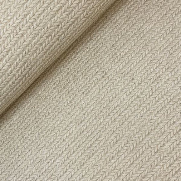 RESTSTÜCK 0,80m !!! - Viskose Strick - Angora Touch Jacquard - sand meliert