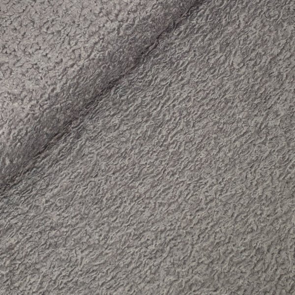 Mantelstoff - Astracan - grey