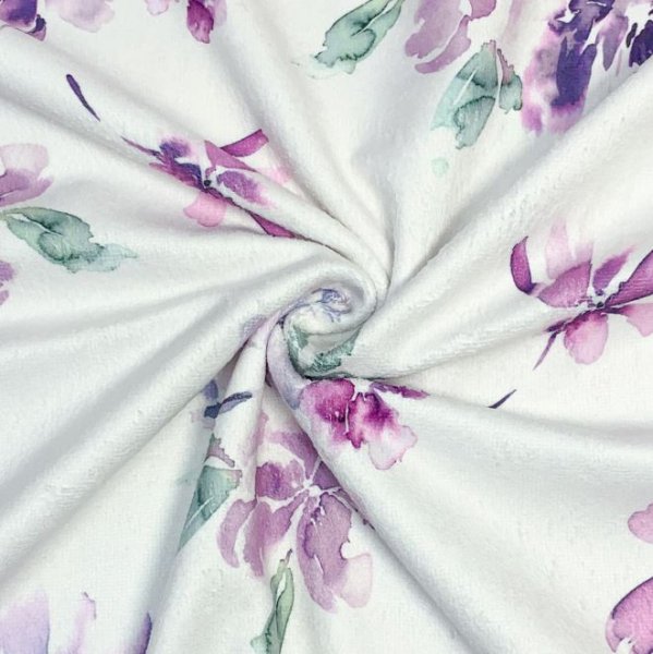 Bambus Frottee - Waterflower - lilac