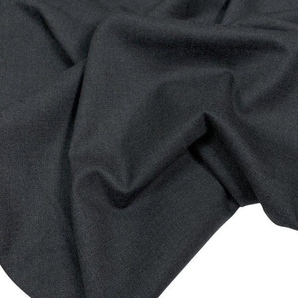 Bambus Twill - uni - anthracite