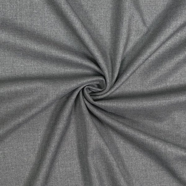 RESTSTÜCK 0,50m !!! - Bambus Twill - uni - mid grey
