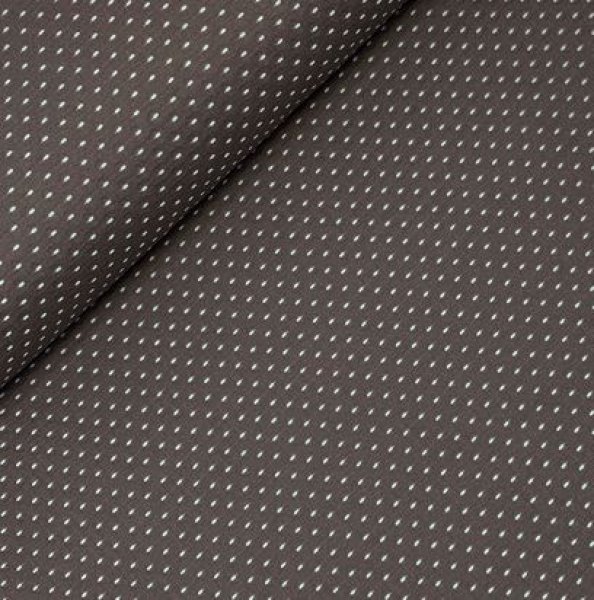 RESTSTÜCK 50cm !!! - Baumwoll Jacquard - Lina Stripes - brown