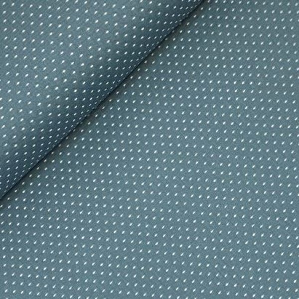 RESTSTÜCK 50cm !!! - Baumwoll Jacquard - Lina Stripes - dusty blue