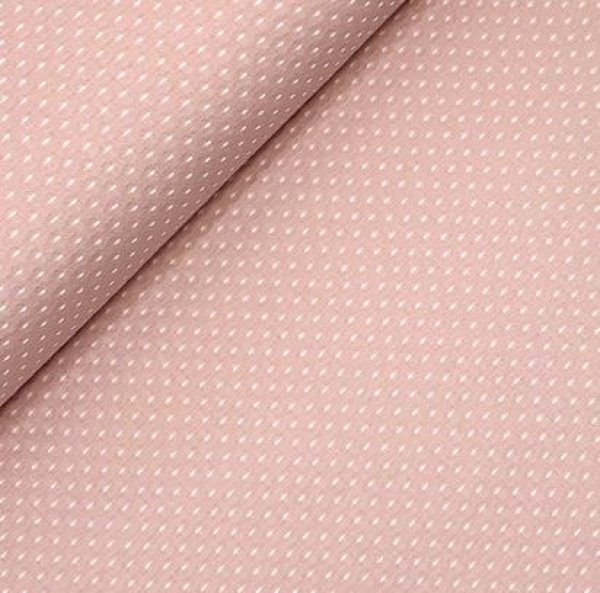 RESTSTÜCK 70cm !!! - Baumwoll Jacquard - Lina Stripes - dusty pink
