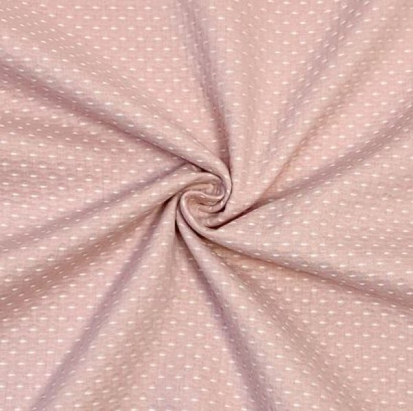 RESTSTÜCK 70cm !!! - Baumwoll Jacquard - Lina Stripes - dusty pink