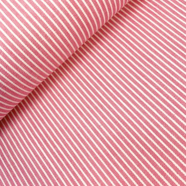 Baumwolle - Jeans - Streifen - rosa