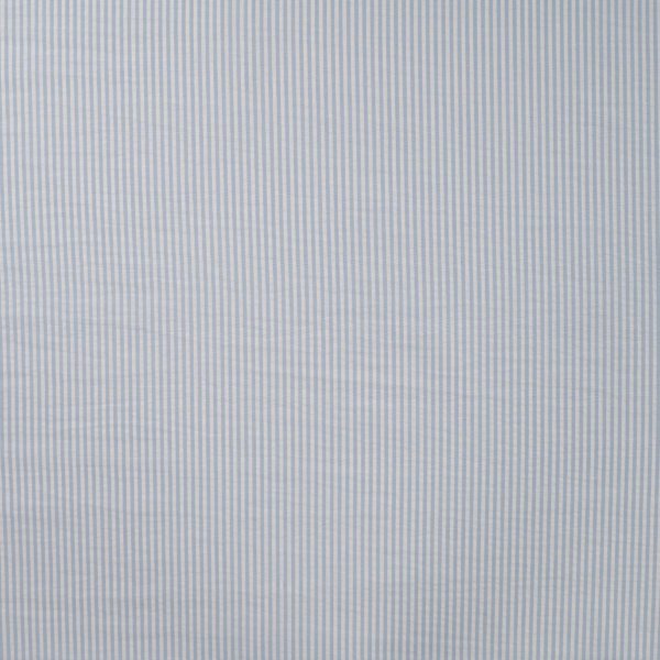 Baumwolle Seersucker - Stripes - blue/white