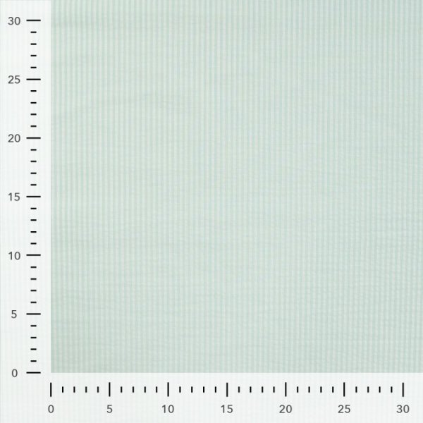Baumwolle Seersucker - Stripes - mint/white
