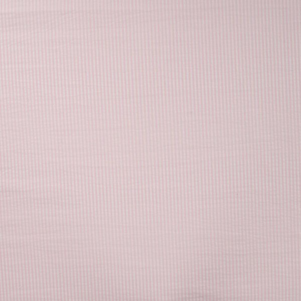 Baumwolle Seersucker - Stripes - nude/white