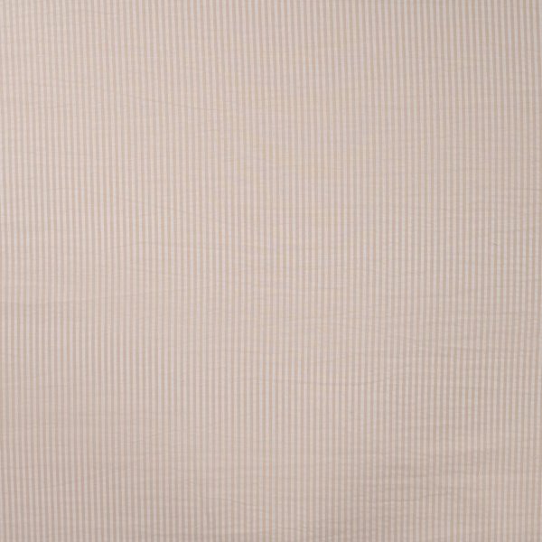 Baumwolle Seersucker - Stripes - sand/white