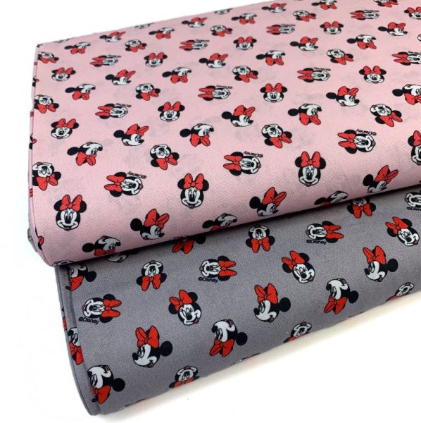 Baumwolle - Disney - Minnie - rosa