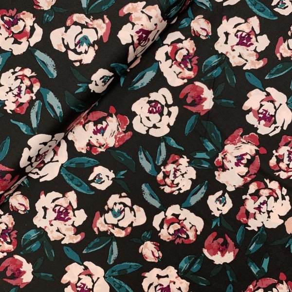 Baumwolle - Fields of  Foresta - black - Foresta Fusion - Art Gallery Fabrics