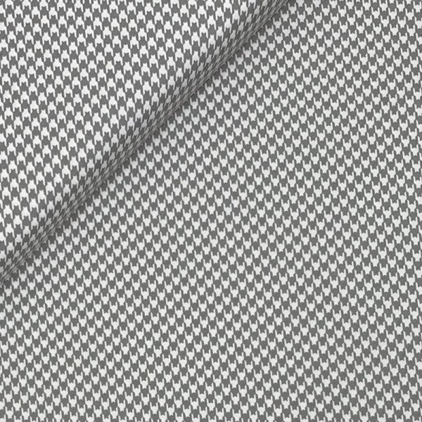 Baumwolle - Houndstooth - fog - Checkered Elements - Art Gallery Fabrics