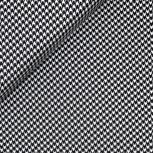 Baumwolle - Houndstooth - onyx - Checkered Elements - Art Gallery Fabrics