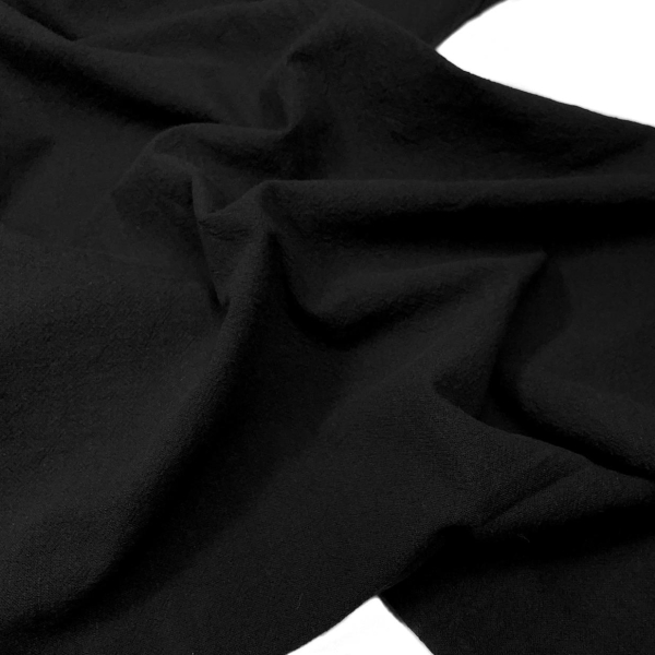 RESTSTÜCK 0,70m !!! - Baumwolle - Vintage washed - schwarz