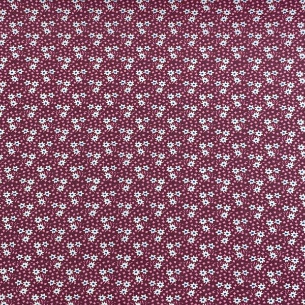 Baumwolle - beschichtet - Ophelia Flowers - magenta