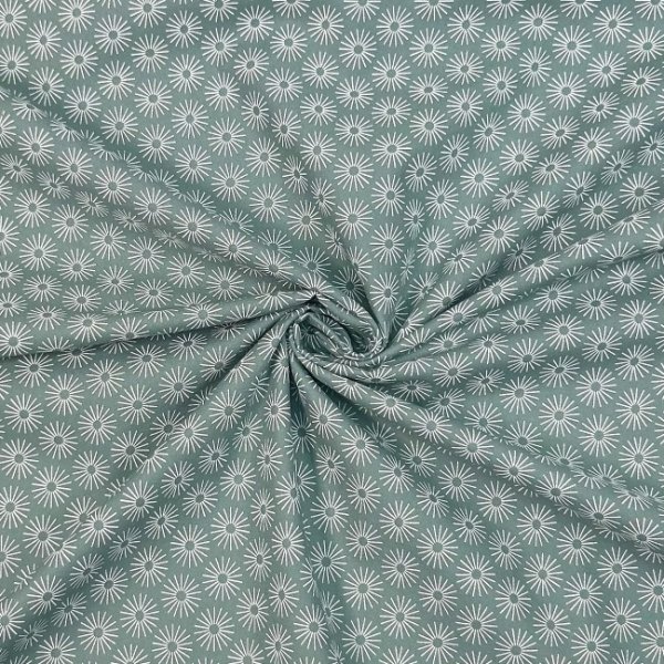 Baumwolle - Umbrella - dusty mint - Popeline