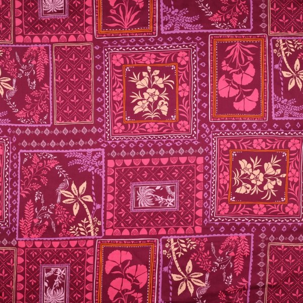 Baumwollsatin - matt - Rosika - fuchsia