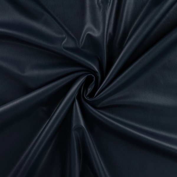 Bekleidungskunstleder - Britney - navy