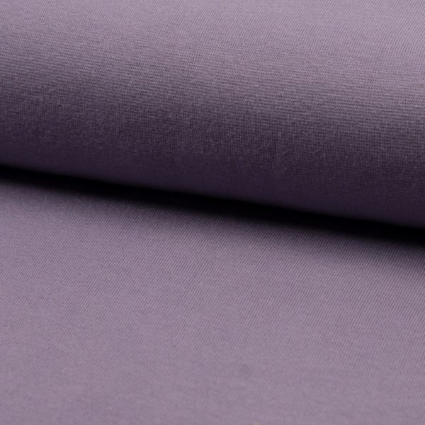 Bio Bündchen Schlauch - 1/1 Rib - lilac
