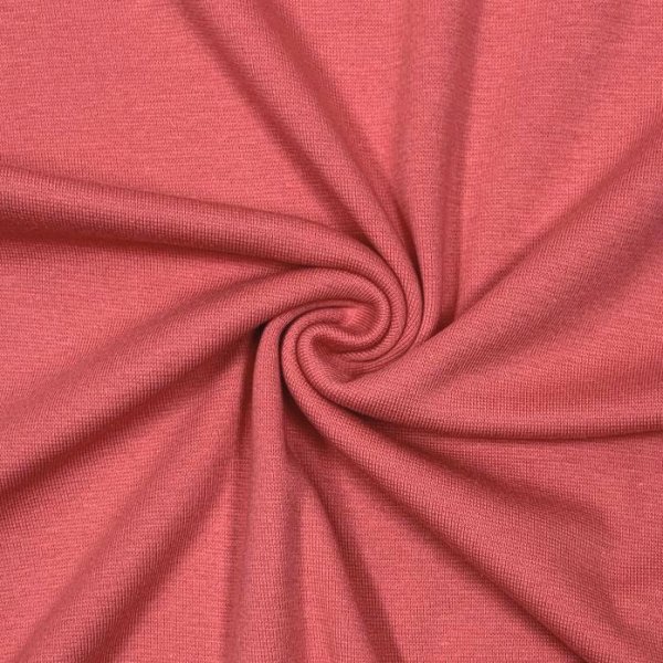 Bio Bündchen Schlauch - uni - spiced coral