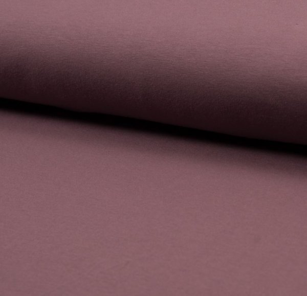 Bio French Terry - uni - mauve