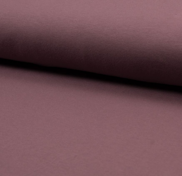 RESTSTÜCK 1,60m !!! - Bio French Terry - uni - mauve