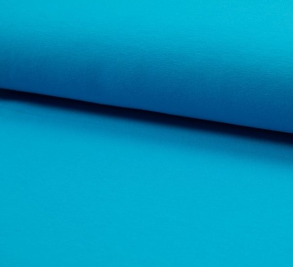 Bio French Terry - uni - turquoise