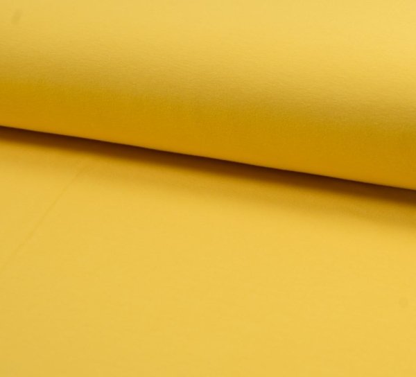 Bio French Terry - uni - yellow