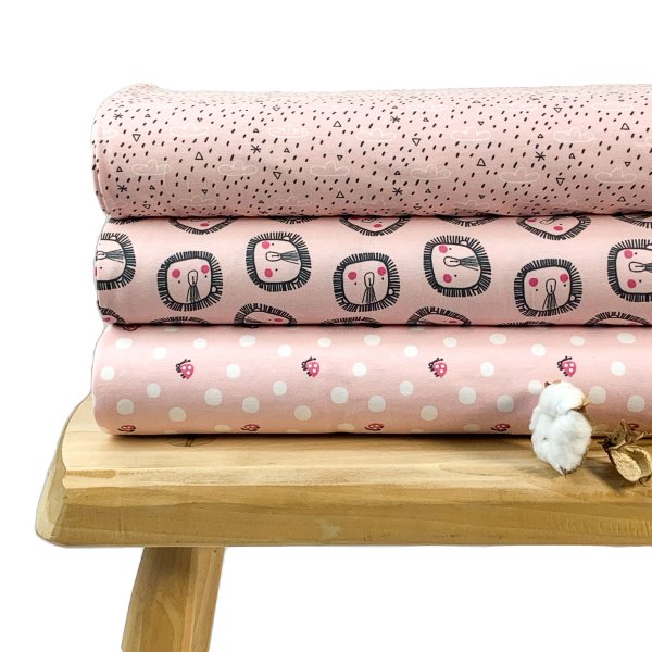 Bio Jersey - Clouds - rose