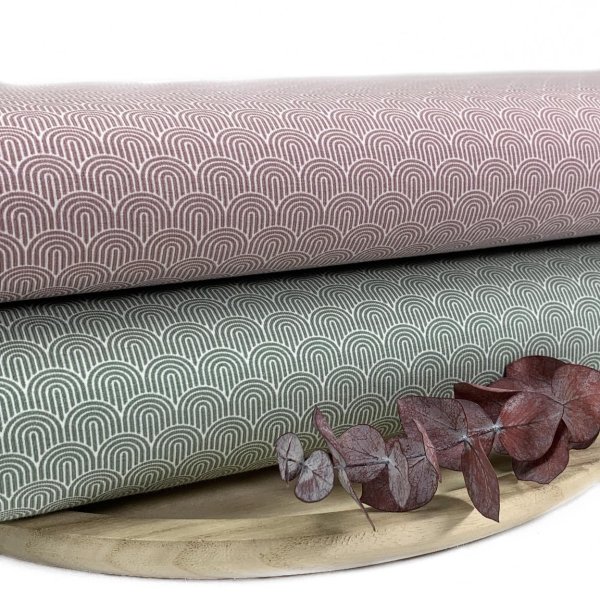 Bio Jersey - Scales - dusty mint