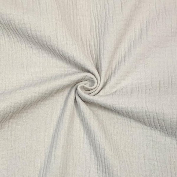 Bio Musselin - F045 - uni - light sand