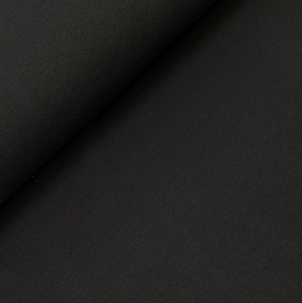 RESTSTÜCK 0,80m !!! - Bio Soft Sweat - uni - black