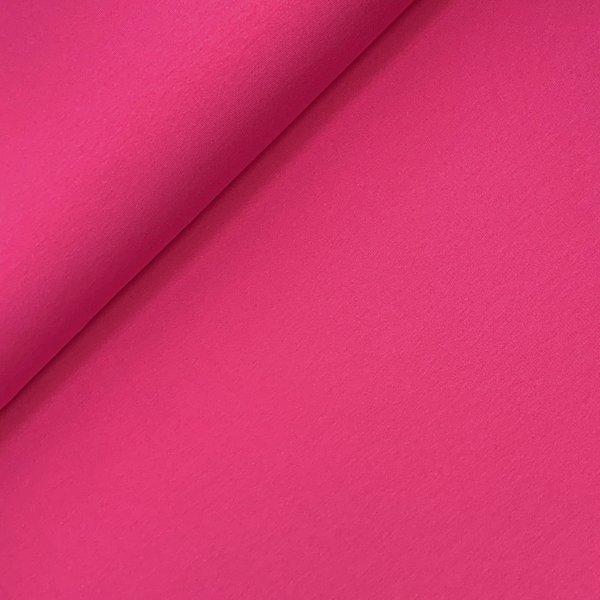 RESTSTÜCK 80cm !!! - Bio Soft Sweat - uni - pink