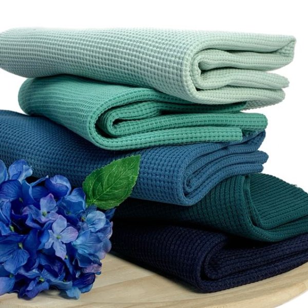 RESTSTÜCK 0,50m !!! - Bio Strickjersey - Waffel - old mint