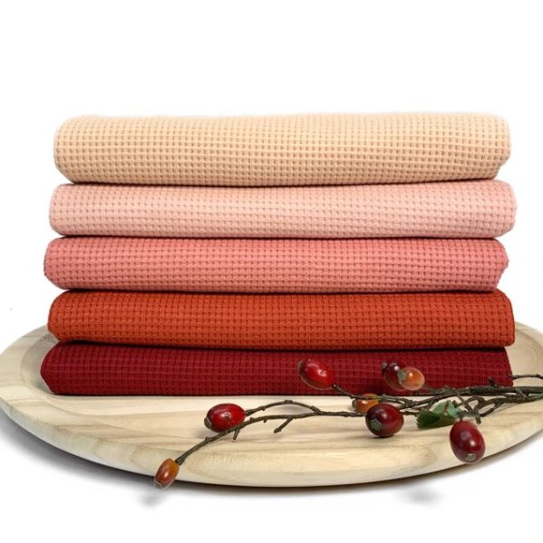 RESTSTÜCK 0,50m !!! - Bio Strickjersey - Waffel - rose