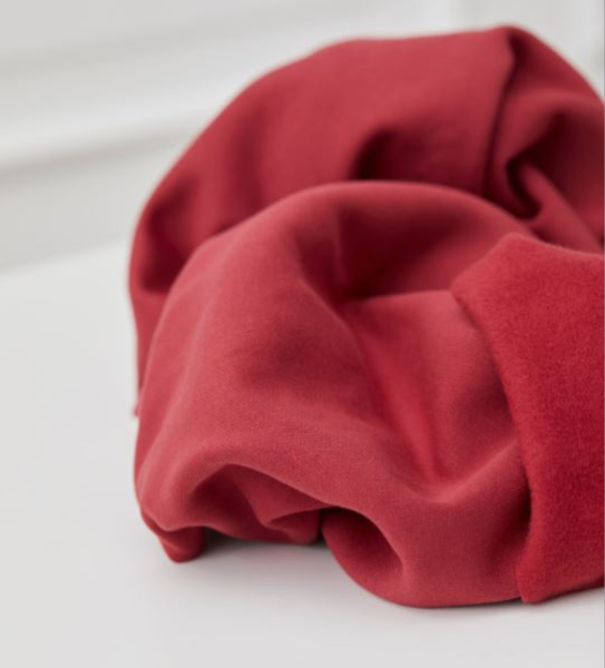 RESTSTÜCK 1,50m !!! - Organic Sweat - basic brushed - red - Mind the Maker